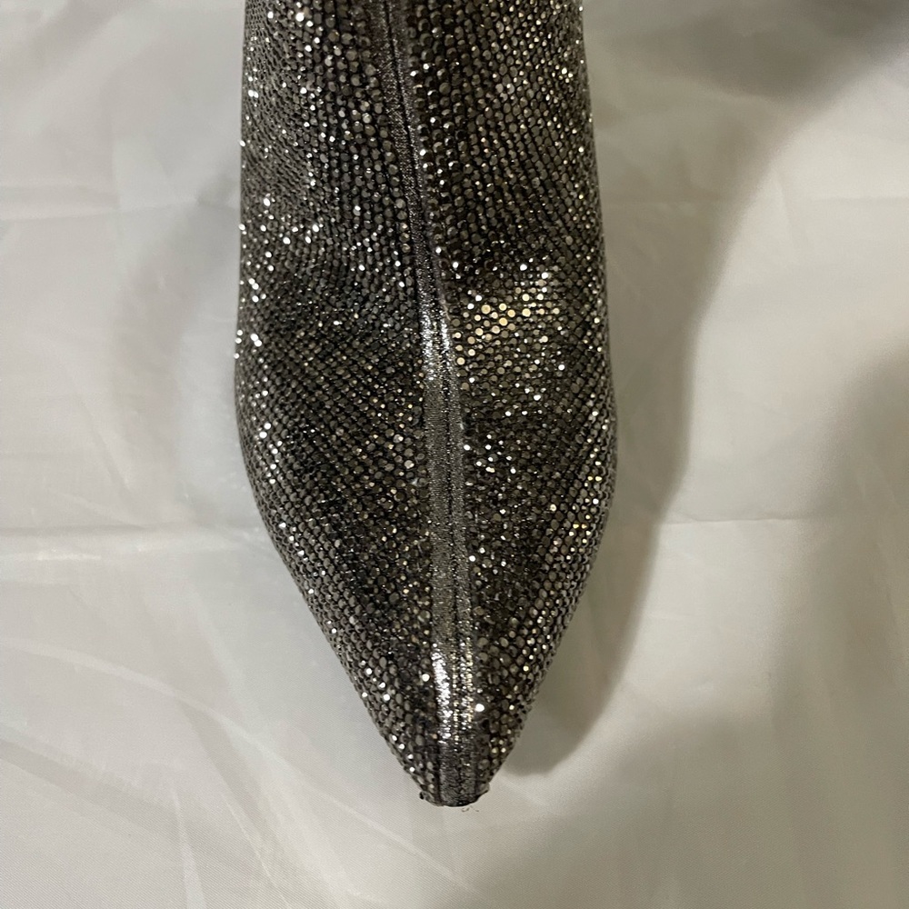 Inc international concepts women’s pewter crystal boots size 7 - Picture 2 of 10